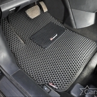 Коврики текстильные на Mazda 5 I 3 ряда (2005-2010)