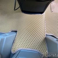 Коврики текстильные на Mitsubishi Delica D5 8мест пр.руль (2007->)