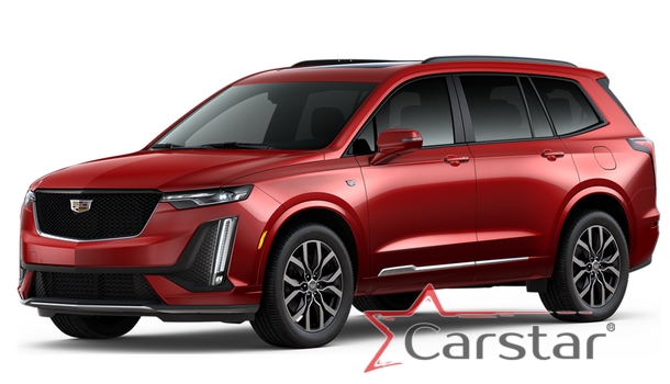 Текстильные коврики для Cadillac XT6 (2019->) 
